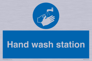 Hand wash station